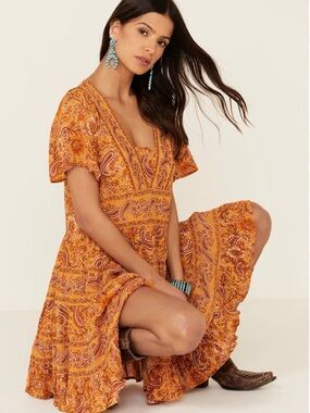 46. Patrons Of Peace Paisley Mini Dress
